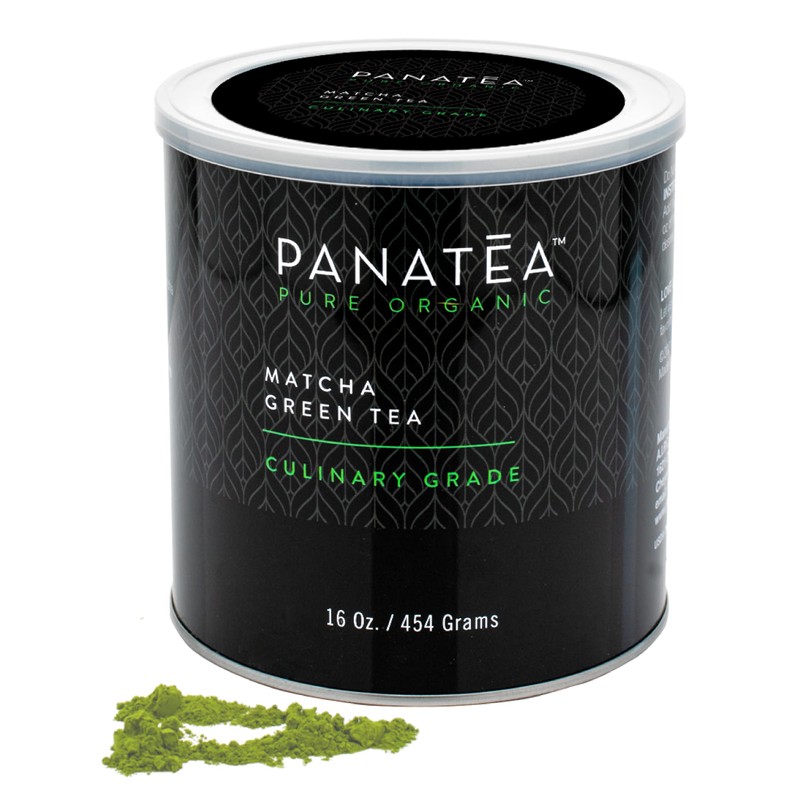 PANATEA Matcha puro de grado culinario de primera calidad, 1
