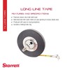 Starrett Closed Reel Long Line Tape with Nylon Rollers, Rewind