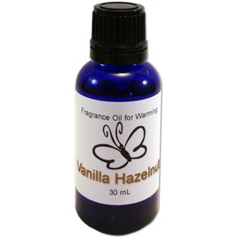 Candlecopia Vanilla Hazelnut Concentrated Premium Fragrance Oil, Cobalt Blue Glass Bottle, Euro Style Dropper Cap