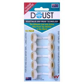 Doust Plumbing Products DVP-10 DoustValve Tap Washer 10 Pack, 15 mm Size