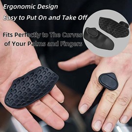 Jopplim Anti-Slip Workout Grips, Ergonomic Alternative to Workout Gloves