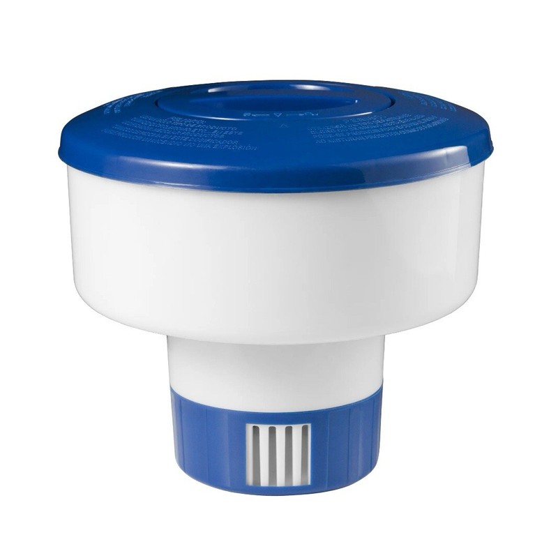MAINSTAYS 7-in Floating Chlorinator Dispenser for Swimming Pools & Spas