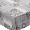 Karina Home Home Sweet Home Grey PVC Tablecloth 180cm x