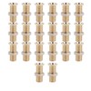 20Set 21.140 4mm Panel Banana Socket Copper Female Gold Plated