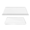 Large Acrylic Cutting Board 24" x 17" for Kitchen With