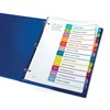 Avery Jan-Dec Customizable Table of Contents Dividers for 3 Ring
