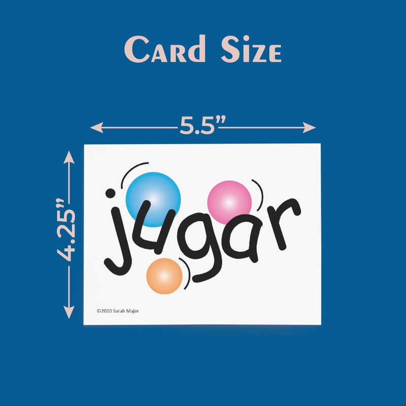 SnapWords® Spanish Teaching Cards (List 1)