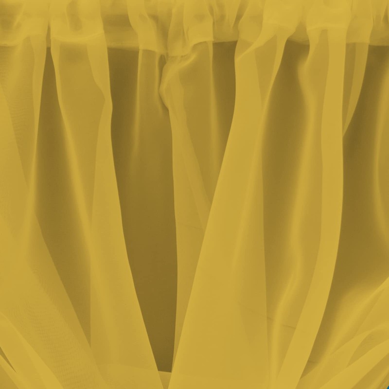 Plain Tasseled Voile Swags Net Curtains Voile Swag Valance Pelmet