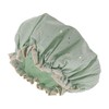 VOCOSTE Shower Cap, Hair Cap, Double Layer, Waterproof, Reusable, Bath,