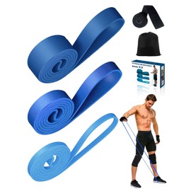 Victoper Resistance Bands, Resistance Bands Set for Men & Women, Exercise Bands with 3-Resistance Levels, Pul-up Bands for Strength Training, Fitness, Pilates, Yoga, Stretch & Tonin