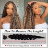 Human Braiding Hair For Boho Braids P4/27# Balayage 12A Deep