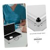 Veemoon Password Suitcase Briefcase Toolbox Silver Aluminum Briefcase Base Tool