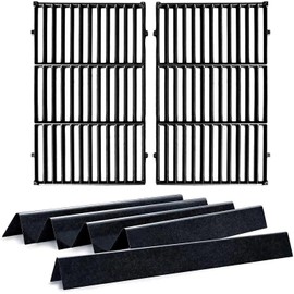 Direct Store DG264 19.5" Grill Grates 17.5" Flavorizer Bars for Weber Genesis 300 Series E-310 E-320 E-330 EP-310 EP-320 EP-330 S-310 S-330 Gas Grill (2011-2016 with Front Control Knobs) 7524 7621