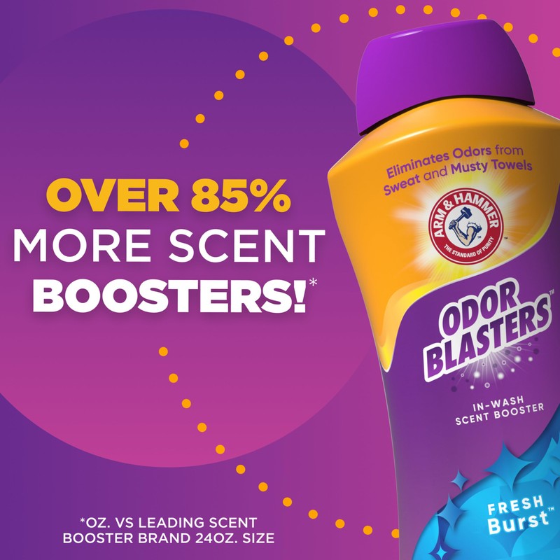 ARM & HAMMER Odor Blasters In-Wash Scent Booster, Laundry Scent