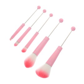 MERRYHAPY Ergonomic Makeup Brush Kit 5 Pieces Includes Blending Brush Ideal for Women