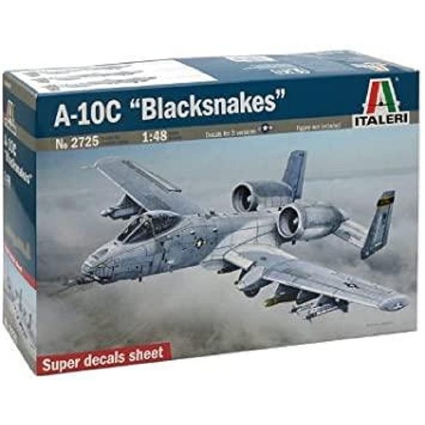 Italeri 2725S A-10C Blacksnakes Model Aircraft 1: 48