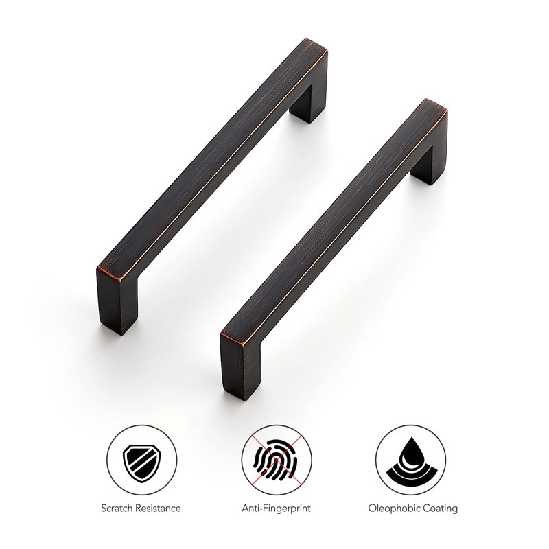 Ravinte 5 Pack Solid 3-3/4 Inch Center to Center Slim