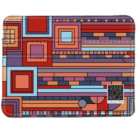 Monarque RFID Slim Wallet Signature Collection (Frank Lloyd Wright Saguaro Sunset)