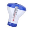 Soap Dispensers Floating Swimming Pool Chemical Chlorine Dispenser with Thermometer