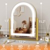 Gvnkvn Lighted Makeup Mirror, Hollywood Vanity Mirror with Lights, Three