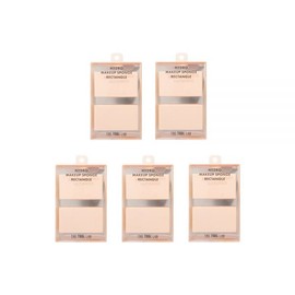The Tool Lab Rectangle Makeup Puff Hydro Foundation Sponge 2 pieces, 5 packs / 더툴랩 렉탱글 메이크업 퍼프 하이드로 파운데이션 스펀지 2개입 5팩