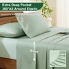 Ivellow 100% Egyptian Cotton Queen Size Sheets Set - 1200