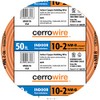 Cerrowire 147-1802BR 50-Feet 10/2 NM-B Solid with Ground Wire, Orange