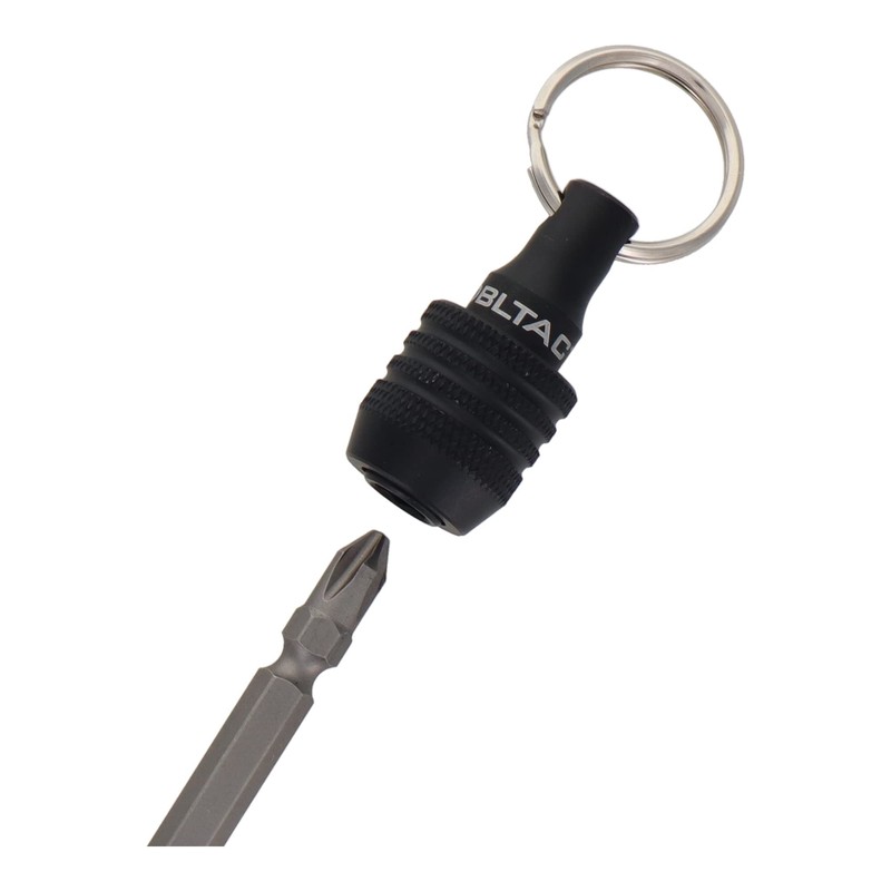 DBLTACT DBH-BR3K Lightweight Bit Holder Set of 3, Matte Black