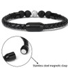 Linsoir Beads - Broche magnético de acero inoxidable con agujero