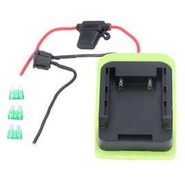 Battery Dock Power Connector 40V 30A Electric Tool Battery Adapter with Fuse Wire Terminals and 14AWG Wire for RC Car