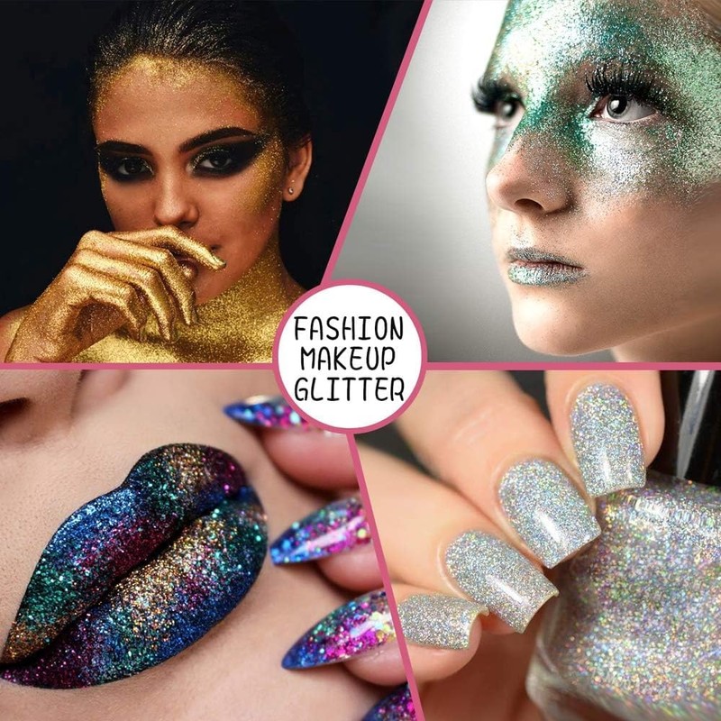 Altaroo 12 Colour Glitz 5 g, Glitter Crafts, Glitter Powder
