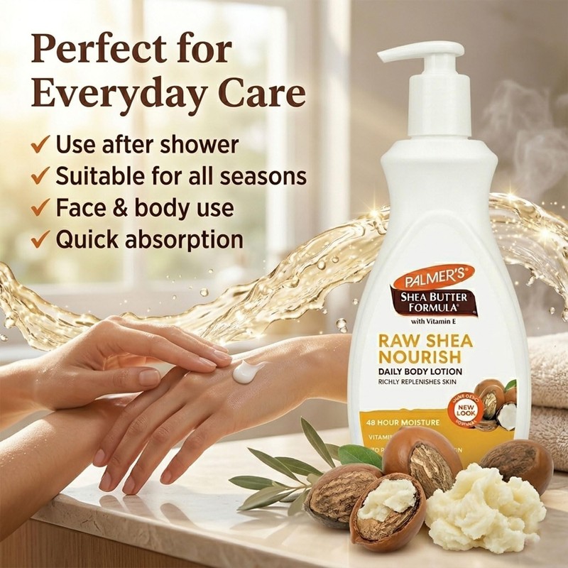 Palmer’s Shea Butter Raw Shea Nourish Daily Body Lotion 400ml