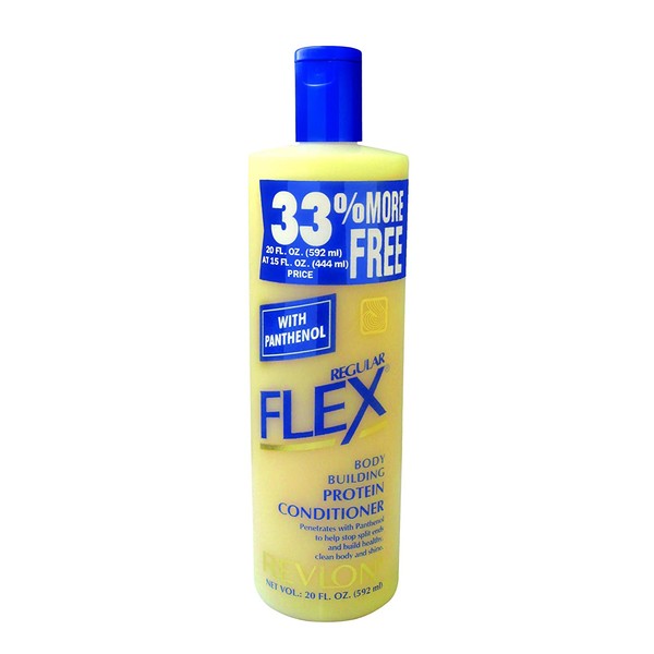 Revlon Flex Regular Conditioner body building protein conditioner 592 ml / 20 Oz