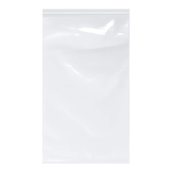 Plymor Heavy Duty Plastic Reclosable Zipper Bags, 4 Mil, 14" x 24" (Pack of 100)