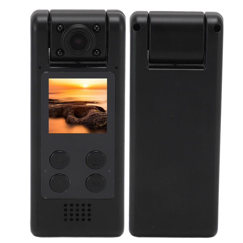 Body Worn Camera Professional 180 Degree Rotation HD Night Vision