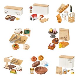 Reement Peanuts SNOOPY'S BAKERY 1 Box, Approx. H 4.5 x W 2.8 x D 2.0 inches (115 x 70 x 50 mm), PVC