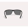 Native Eyewear Men's XD9048 Ridge-Runner Crest Rectangular Sunglasses, Matte Black/Grey