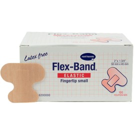 Hartmann Flex-Band Bandage Adhesive Fabric Fingertip, 2" x 1-3/4", 100 per Box