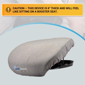 Lift Assist Cushion for Elderly, Portable Lifting Cushion Mobility Aid Non-Electric, Firm Memory Foam Support up to 220 lbs