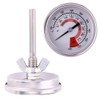 Stainless Steel 75℃-300℃ BBQ Grill Smoker Thermometer Temperature Meter Tester