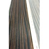 Ebony Macassar Composite Wood Veneer 24" x 24" on Paper