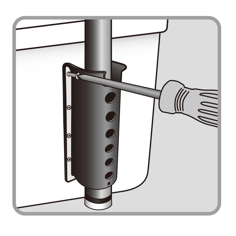 Daiichi Seiko Rod Holder EVA Rod Rack 45T White Rod