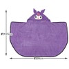 Skater BPO1-A Sanrio Water Absorption Quick-Drying Hooded Basponcho Kuromi Length