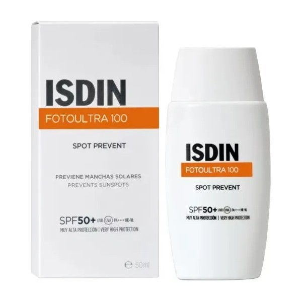 Protector Isdin Fotoultra100 Spot Prevent Fusion Fluid 50 ml -
