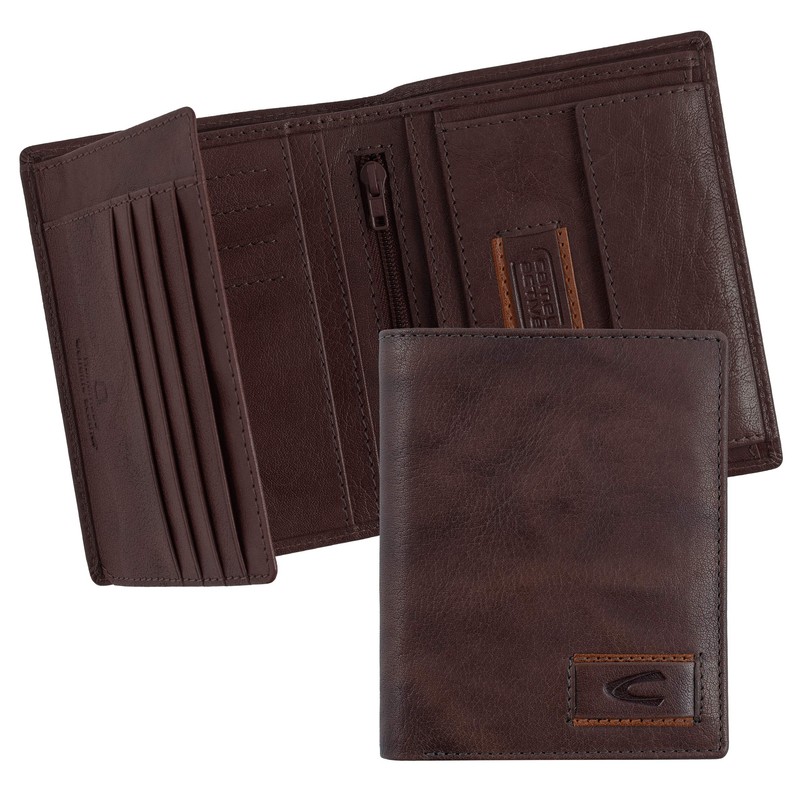 camel active Panama Coin Pouch, 12 cm, Brown (Braun)