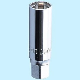 Yamashita Industrial Laboratory Koken 3/8 (9.5 mm) SQ. Spark Plug Socket (with Clip) 0.7 inch (18 mm) 3300C-18