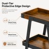 Farmhouse Side Table with Charging Station