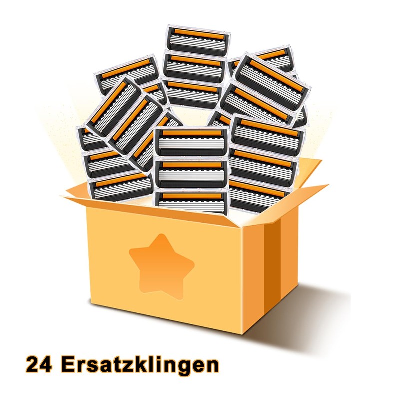 Pack of 24 Razor Blades for Fusion 5, 5-Way Blades