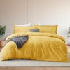 Hearth & Harbor Cal King Comforter Set Yellow, 8 Pieces