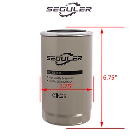 6.7L Diesel Filter Kit- 68197867AA 68157291AA Fuel 5083285AA Oil 53034051AB Air 68318365AA Cabin Air Filter Fits for 2013-2018 Ram 2500 3500 4500 5500 6.7L Diesel Engines